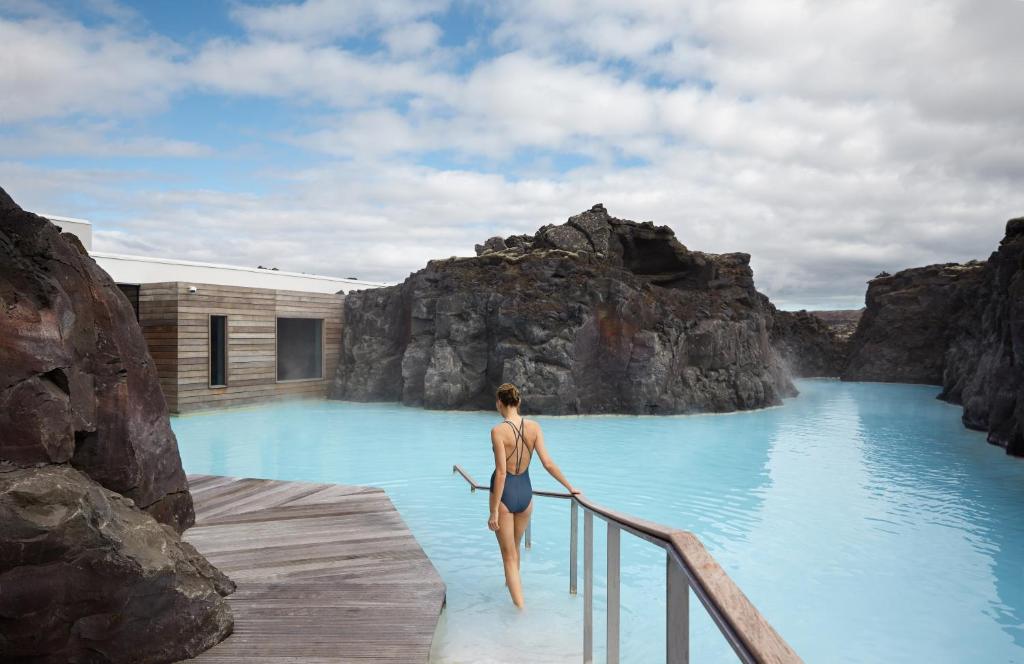 Ekstravagantsed puhkusesihtkohad Islandi Blue Laguuni taganemine