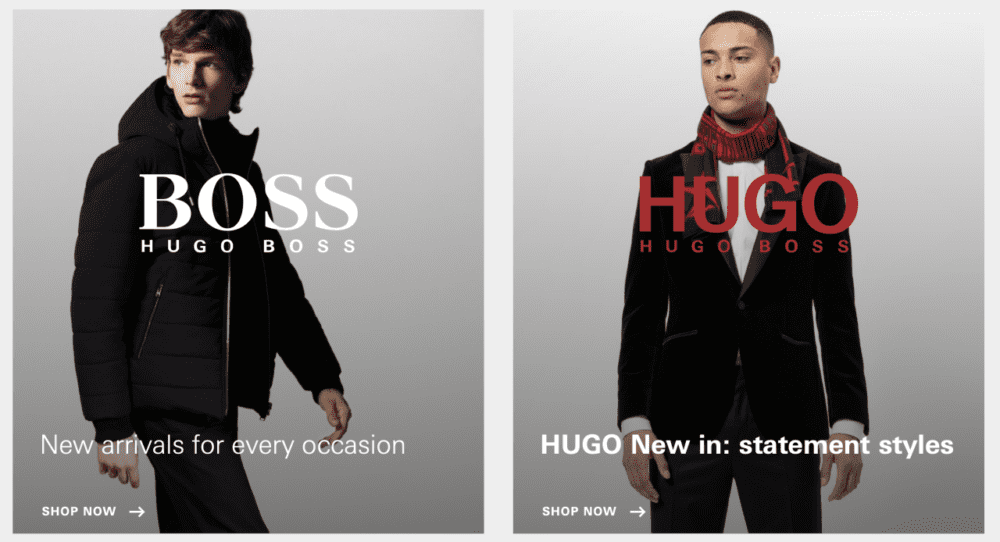 Hugo ja Hugo Bossi erinevused