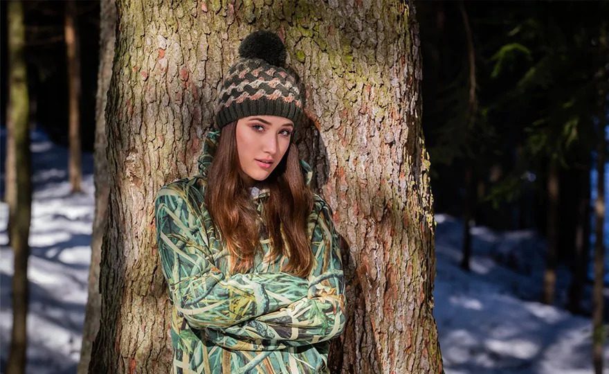 Elegantsed naiste talvemütsid