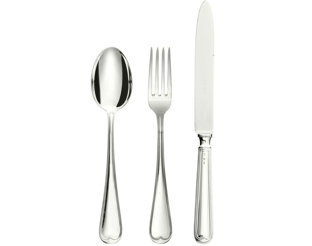 Hõbedaste söögiriistade komplekt