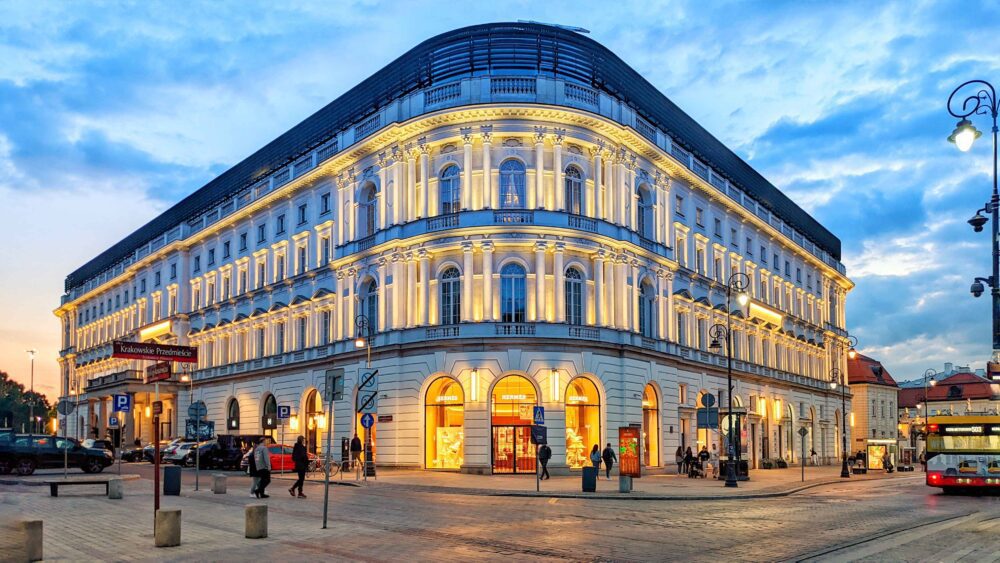 Luksuslikud hotellid Varssavis Hotel Europejski