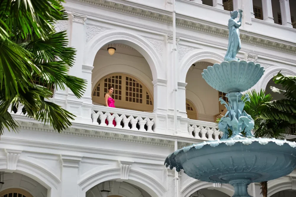 Viibimine Raffles Hotel Singapore'is