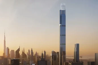 Burj Azizi 725 Meetrit Ambitsiooni Sheikh Zayed Teel Skaalal