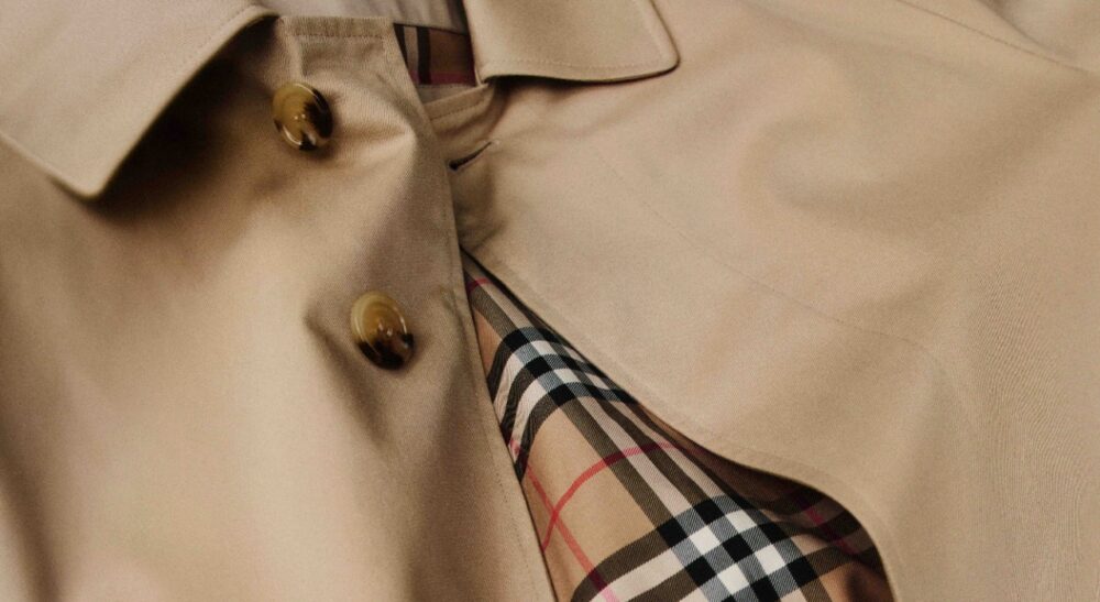 Burberry lühike mantel – mis see on