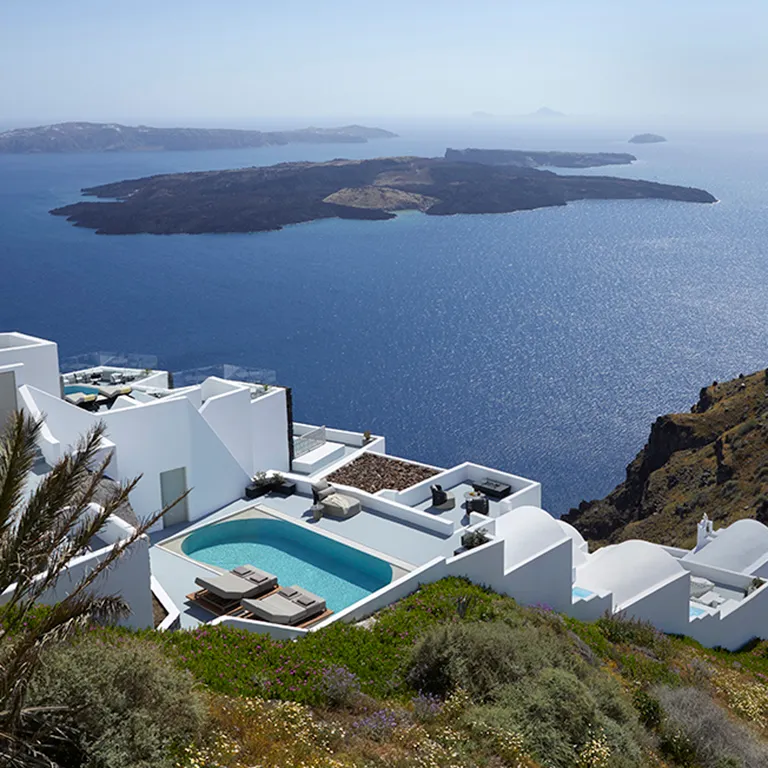 Parimad hotellid Santorinil